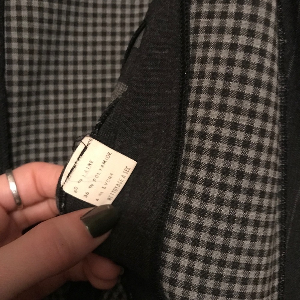 French Vintage Patchwork Mini Dress - image 5